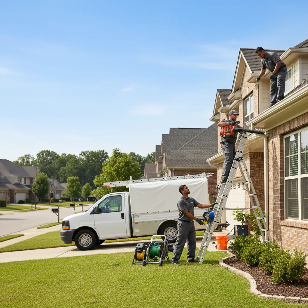 Home Gutter Service in Sherman, MS near me